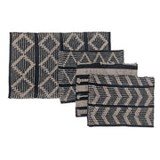 Cotton Handwoven Rug 36x48 Inch Assorted Set Of 4, Area Rug, Handmade Floor Mat