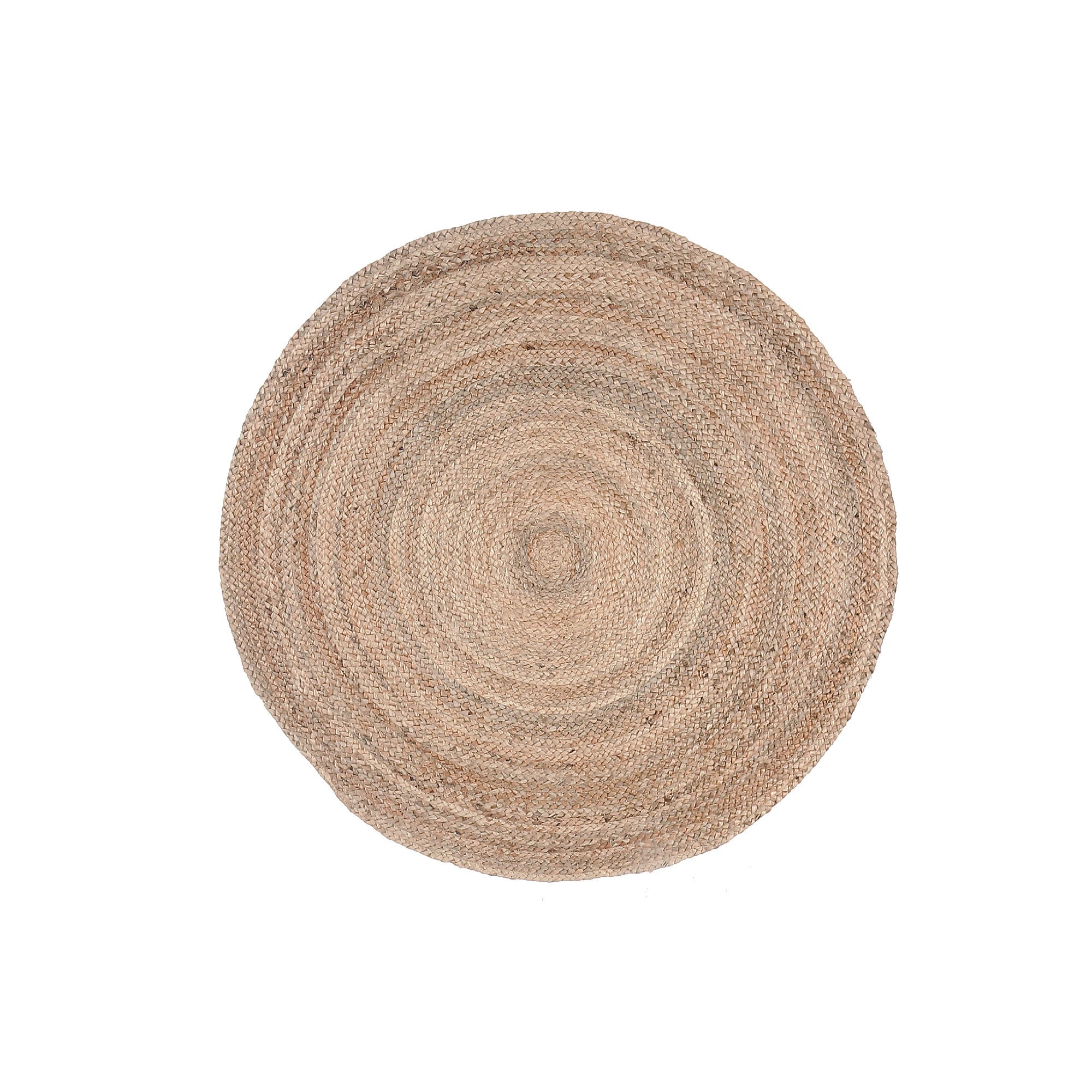 Round Braided Jute Mat 36 Inch, Natural Fiber Rug, Entryway Floor Mat