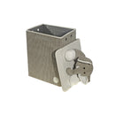 Foldable Fabric Hamper & Lid With Plush Elephant