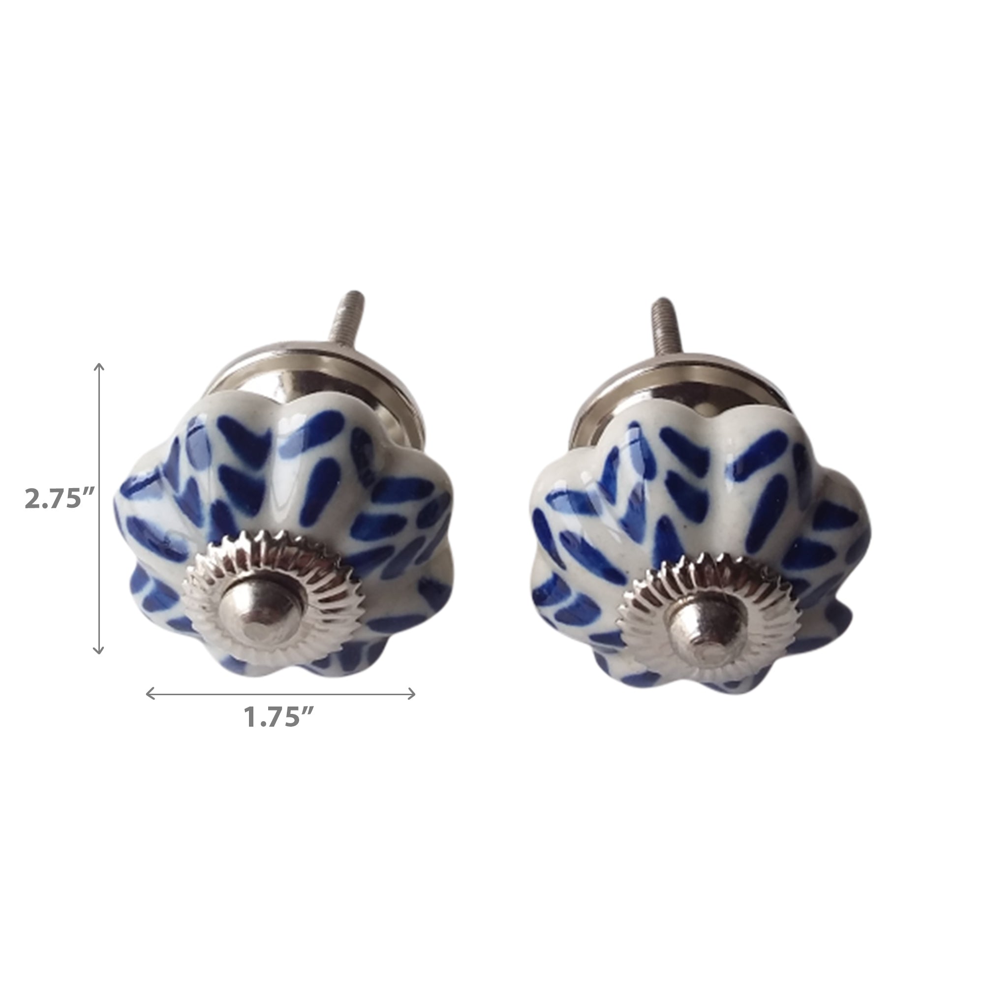 Decorative Ceramic Knob Set Of 2 Rice Set Of 3, Cabinet Knobs, Drawer Pulls, Home Hardware