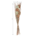 Dried Palm Bouquet In Paper Sleave Assorted - Set of 2