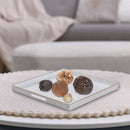 Decorative Balls Mix In Poly Bag Assorted - Set of 4