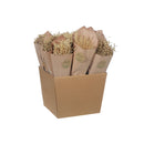 Multi Grass Bouquet In Paper Wrap Assorted Natural - Set of 3