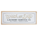 Framed Wooden Sign Wash And Dry