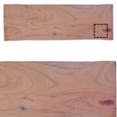 Custom Acacia Wood Rectangle Boat Tray 18"