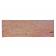 Acacia Wood Rectangle Boat Tray 18 Inch, Kitchen Serving Tray, Cheese Board, Cutting Board, Party Platter, Entertaining Board