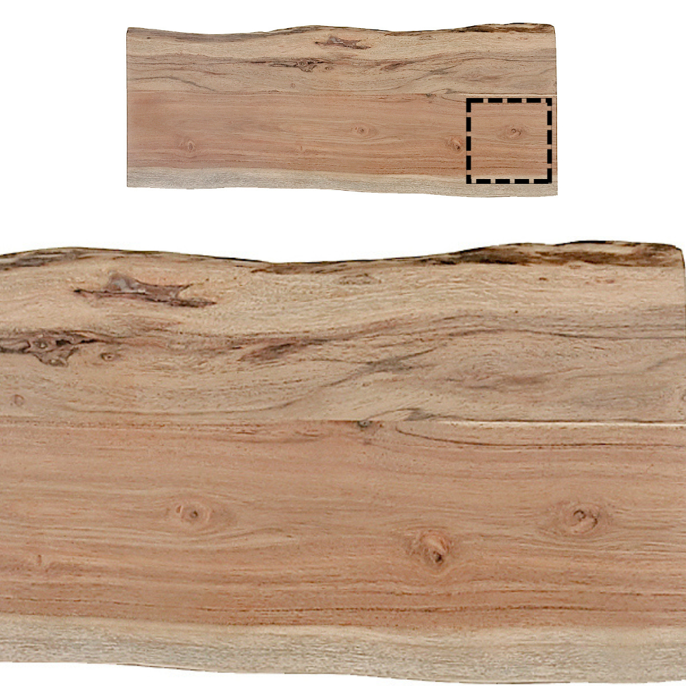 Acacia Wood Live Edge Serving Board, Cheese Board, Cutting Board, Kitchen Serving Tray, Party Platter, Entertaining Board