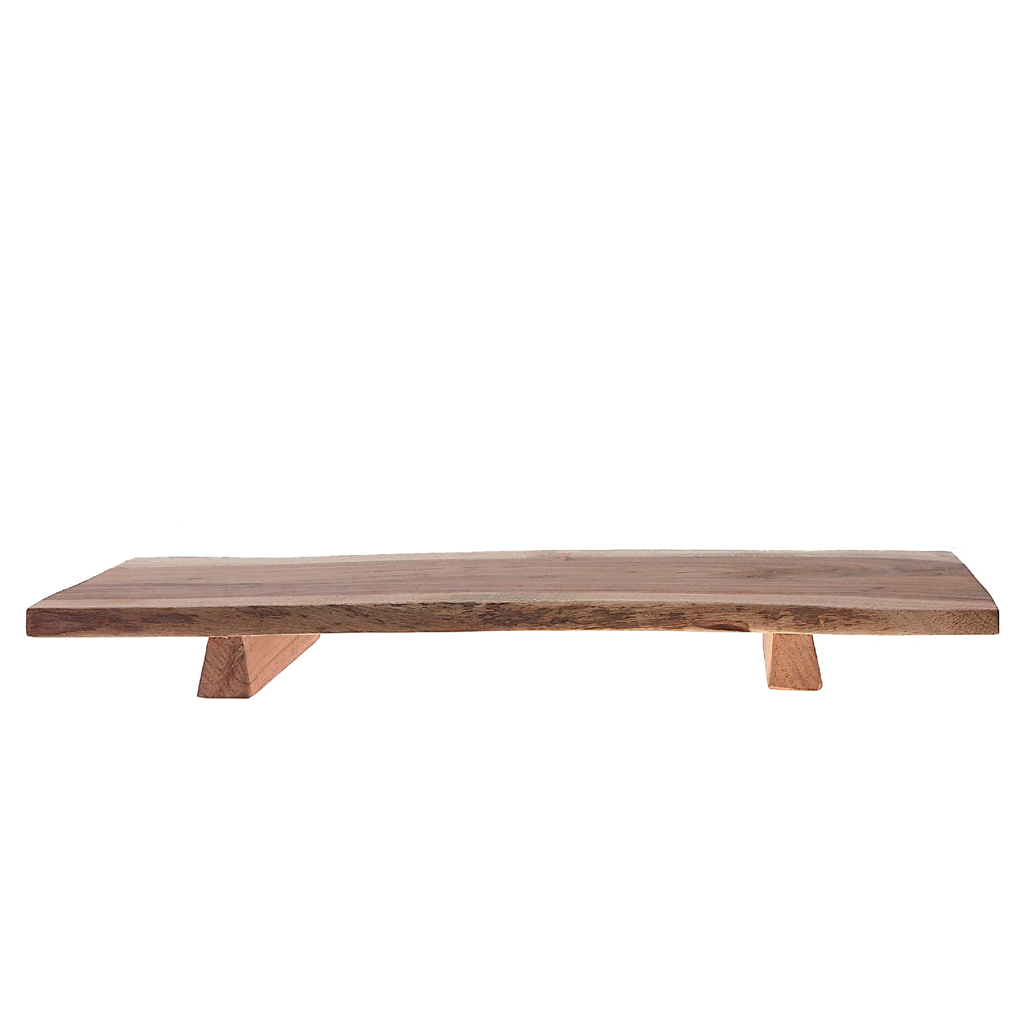 Acacia Wood Live Edge Serving Board Rustic Natural Kitchen Serving Platter