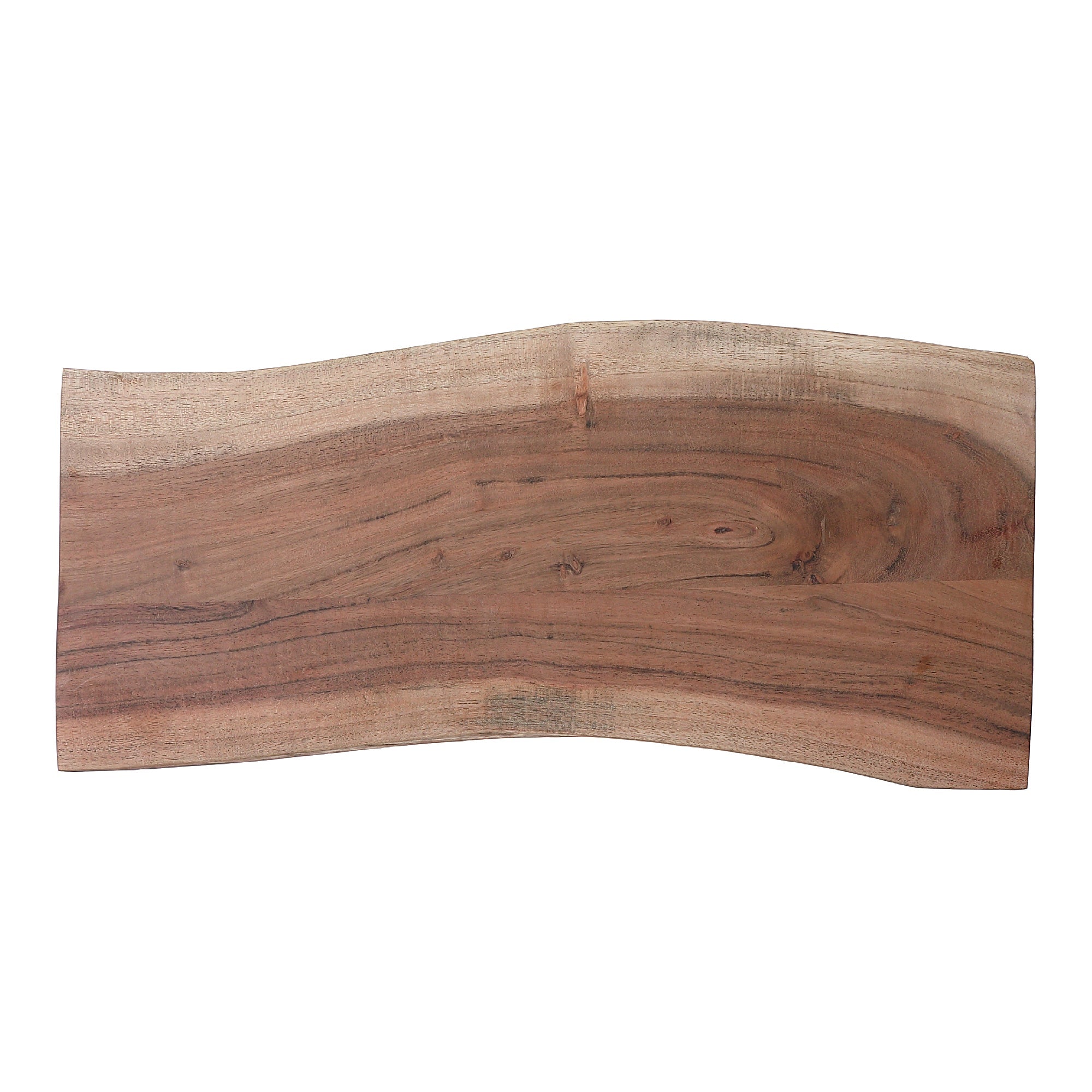 Acacia Wood Live Edge Serving Board Rustic Natural Kitchen Serving Platter