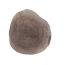 Custom Acacia Wood Live Edge Round Cutting Board With Stand