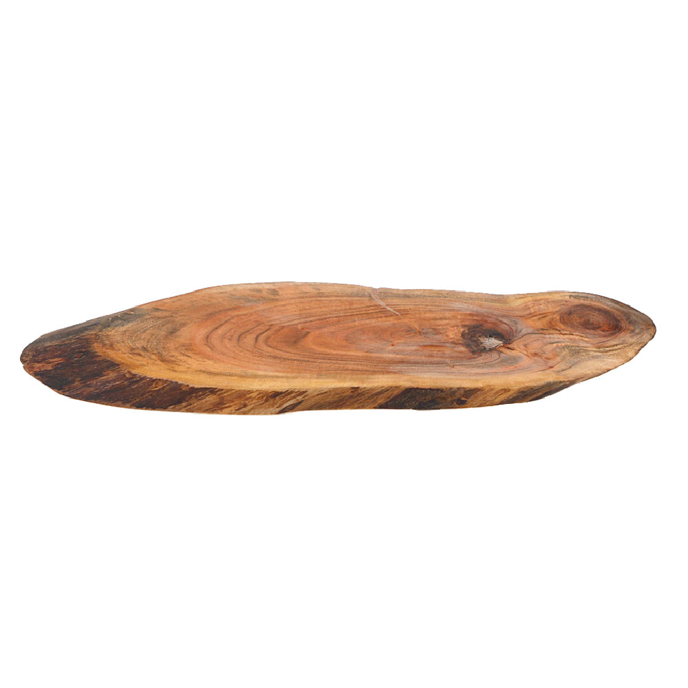 Custom Acacia Wood Live Edge Long Serving Board, Charcuterie Serving Platter, Wooden Serving Board