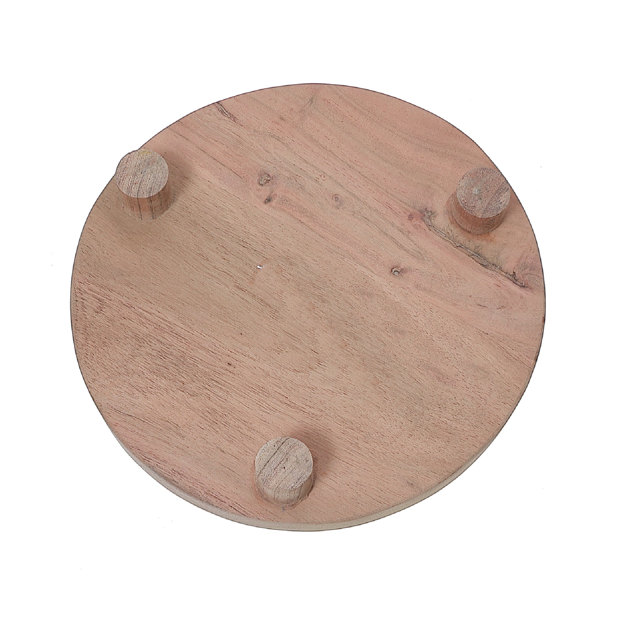 Acacia Wooden Round Table Riser