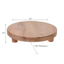Acacia Wooden Round Table Riser