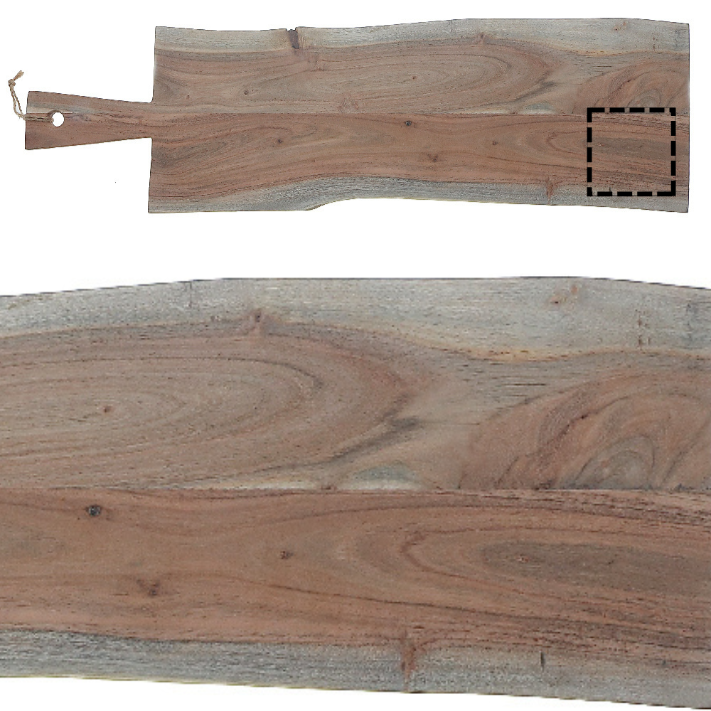 Custom Acacia Wooden Rectangle Live Edge Serving Board Large, Charcuterie Board, Kitchen Serving Board