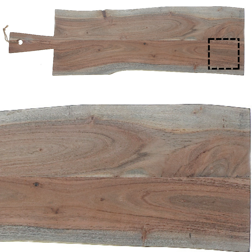 Custom Acacia Wooden Rectangle Live Edge Serving Board Small, Charcuterie Board, Wooden Serving Board