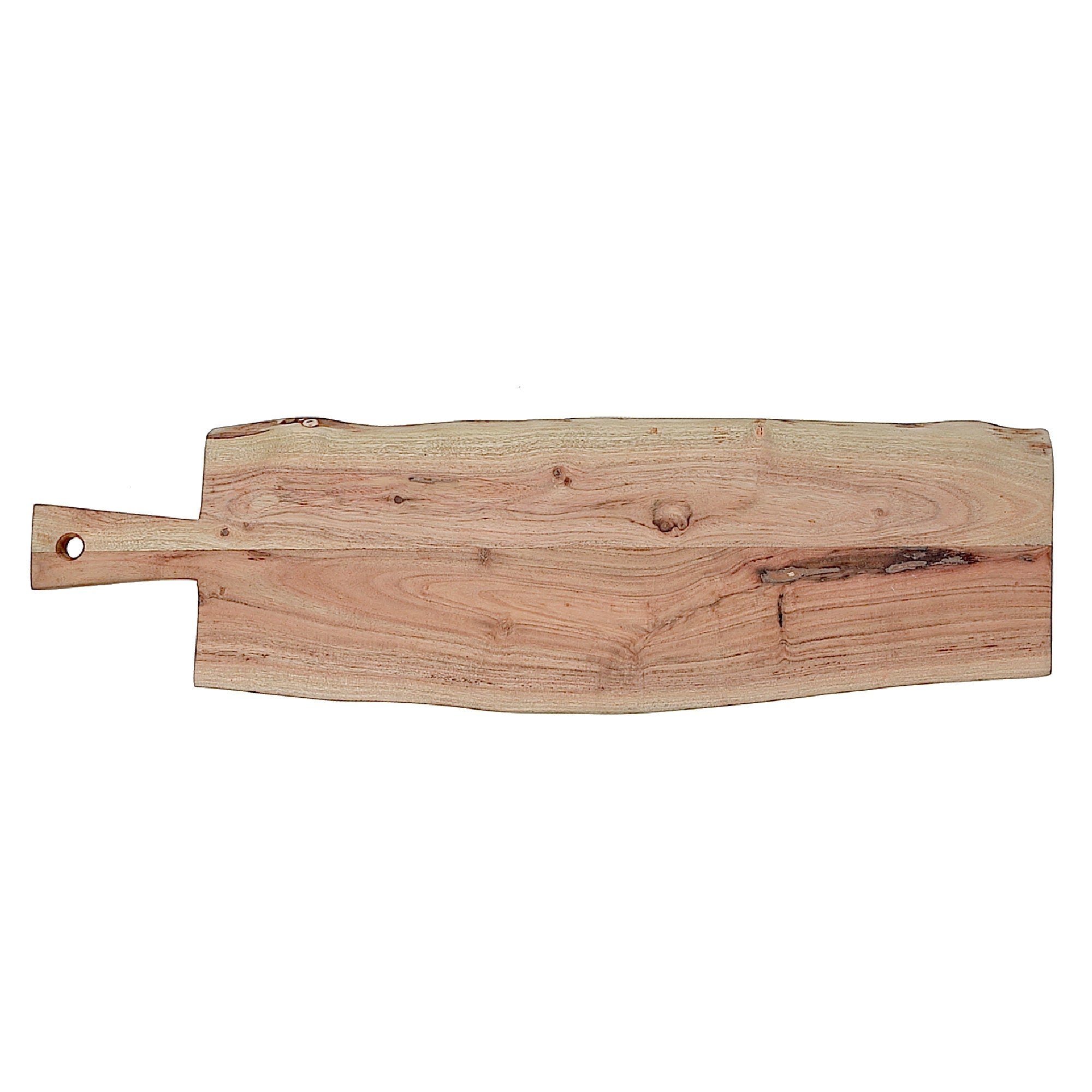 Acacia Wooden Rect. Live Edge Serving Board