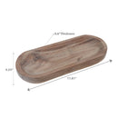 Acacia Wooden Live Bevelled Serving Board
