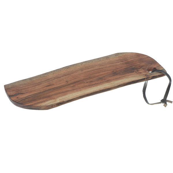 Acacia Wooden Live Edge Organic Shaped Serving Board