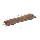 Acacia Wooden Live Edge Rectangular Serving Board Small