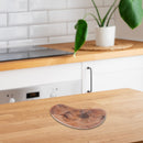 Acacia Oiled Wooden 3 Section Dish Small