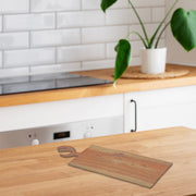 Acacia Oiled Wooden Live Edge Chopping Board Small, Small Acacia Live Edge Cutting Board, Oiled Wooden Kitchen Board, Rustic Food Prep Surface