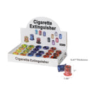 Resin Cigarette Extinguisher 24/Display Assorted - Set of 24