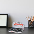 Glass Ashtray Glow In The Dark 6/Display Assorted - Set of 6