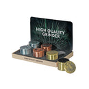 Metal Grinder 6/Display Assorted - Set of 6