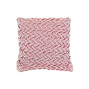 Monica Briaded Cushion Pale Pink 18 X 18 - Set of 2
