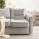 Handwoven Stripe With Fringe Cushion