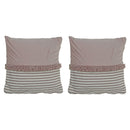 Handwoven Stripe With Fringe Cushion