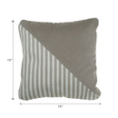 Handwoven Diagonal Stripe Cushion