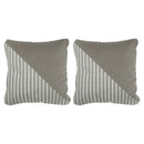 Handwoven Diagonal Stripe Cushion