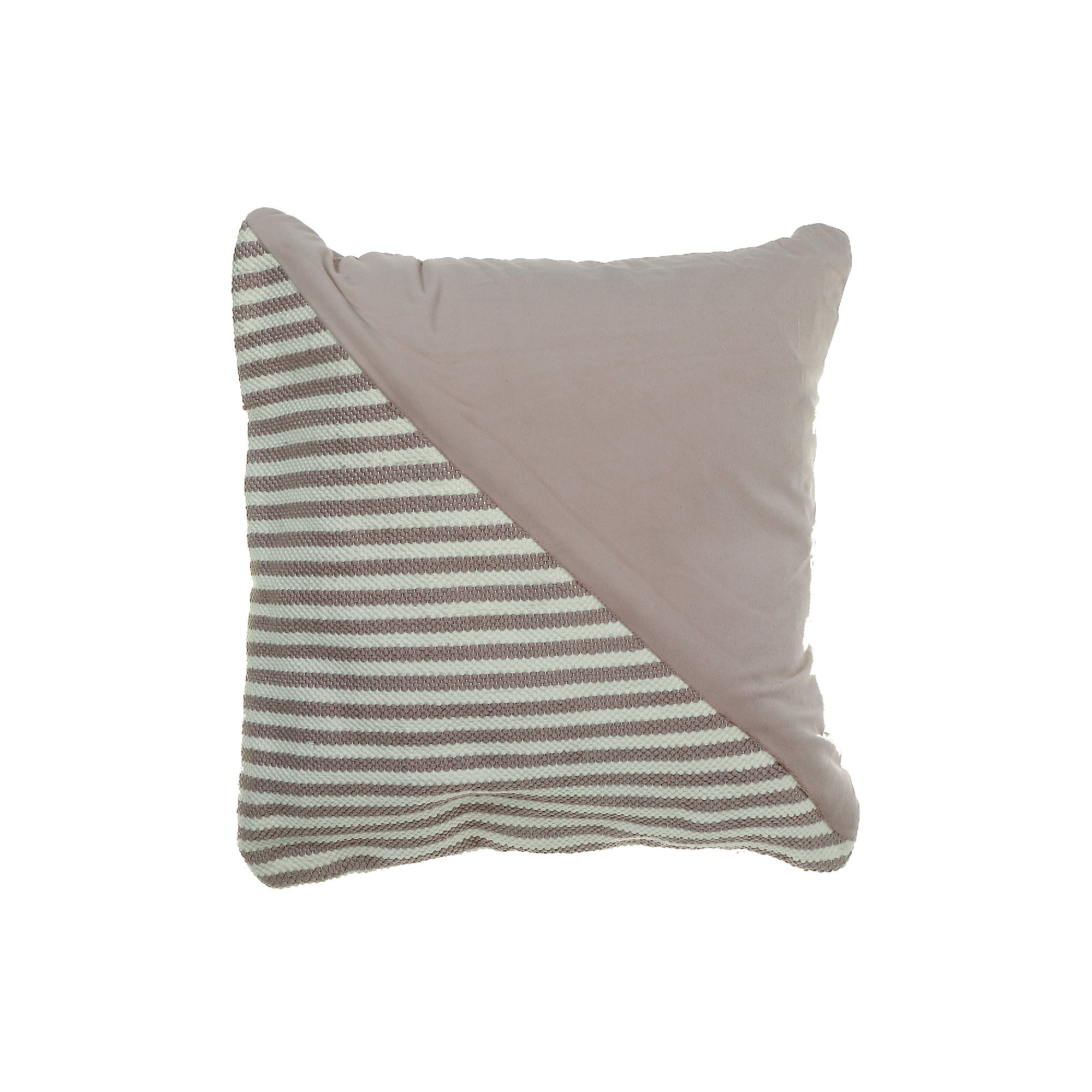 Handwoven Diagonal Stripe Cushion Set Of 2, Diagonal Stripe Handwoven Cushion Set, Decorative Throw Pillows, Textured Sofa Accent