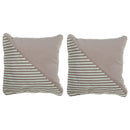 Handwoven Diagonal Stripe Cushion