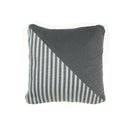 Handwoven Diagonal Stripe Cushion