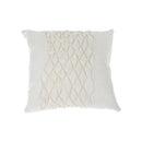 Lattice Cotton Handwoven Cushion Ivory - Set of 2