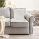 Lattice Cotton Handwoven Cushion Ivory - Set of 2