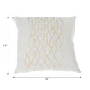Lattice Cotton Handwoven Cushion Ivory - Set of 2