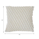 Braided Weave Cotton Handwoven Cushion Ivory - Set of 2