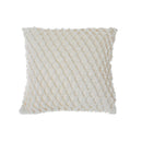 Braided Weave Cotton Handwoven Cushion Ivory - Set of 2