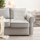 Boho Pattern Cotton Handwoven Cushion Ivory - Set of 2