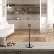 Small Metal Candle Holder – Tabletop Candle Accessory, Home Decor