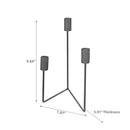 3 Arms Metal Candlestick Holder