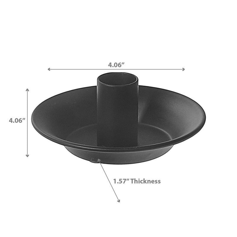 Metal Candlestick Holder - Set of 2
