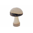 Natural Wooden Mushroom - Set of 2