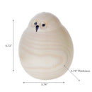 Natural Wooden Owl - Set of 2