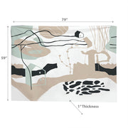 Polyester Backdrop Abstract 59x79 Inch, Photography Backdrop, Event Decor