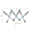 Wooden Oar With 7 Hooks