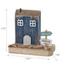 Wooden Beach House By The Seashore